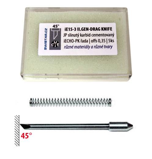 iE15-3-45 - DRAG KNIFE (vlečený nůž) II.GEN