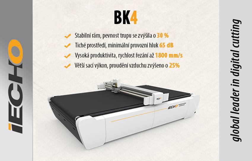 Řezací technolologie iECHO BK4-2516