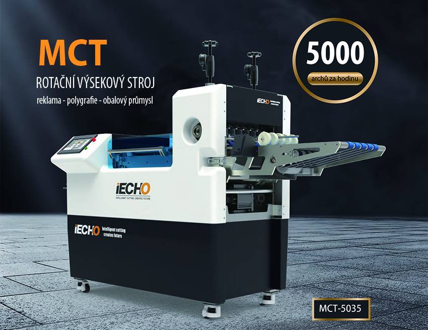 Rotační výsekový stroj iECHO MCT-5035