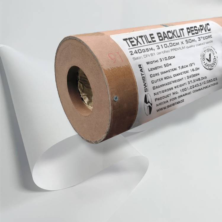 TEXTILE BACKLIT PES+PVC 240g,310,0cmx050m